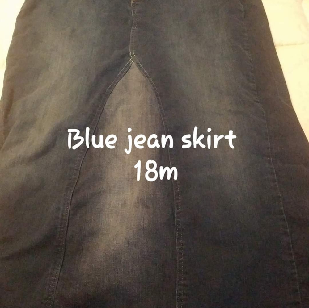 Jean skirt